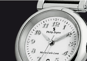  Ceasul Luna Lady este disponibil cu cadran pe culorile alb, negru sau alb şi roz-perlat.