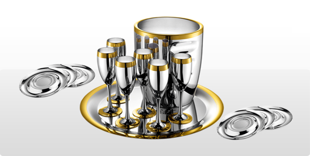 LA PERLE DECOR PLACAT CU AUR