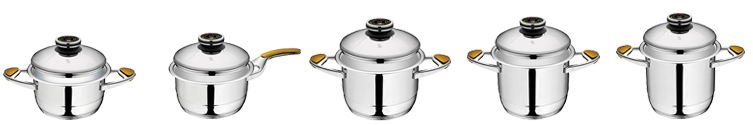 Puteţi folosi capacul Syncro-Clik® cu următoarele vase Zepter: