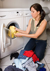 cleanSymag® îmbunătăţeşte aspectul rufelor spălate.