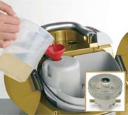 Designul boilerului vă oferă presiune constantă şi continuă, chiar şi pentru cele mai solicitante sarcini.